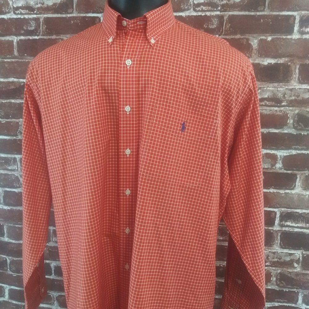 XL  Polo Ralph Lauren - Blake 100% Cotton - Long Sleeve Front Pocket